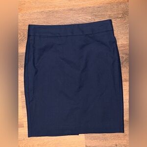 J. Crew Classic Navy Pencil Skirt